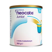 Neocate Junior, proszek o smaku truskawkowym, 400 g