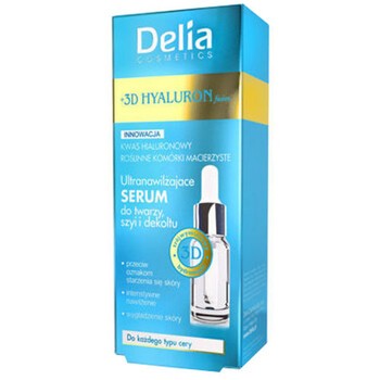 Delia +3D Hyaluron Fusion, serum ultranawilżające do twarzy, kwas hialuronowy,10ml