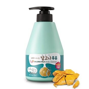 Kwailnara Dalgona Milk Body Cleanser, złuszczająco-nawilżający żel do mycia ciała, 560 g