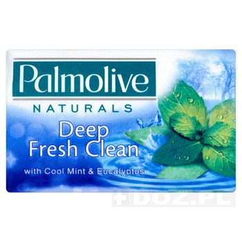 Palmolive Naturals Deep Fresh Clean, mydło, mięta i eukaliptus, 90 g