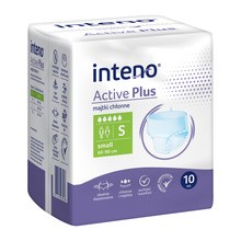 Inteno Active Plus, majtki chłonne, S, 10 szt.