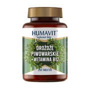 Humavit Drożdże Piwowarskie + Witamina B12, tabletki, 250 szt. https://azcdn.doz.pl/image/d/product/f72a7af7-scale-180x180.png