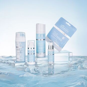 Bielenda Professional SupremeLab Hydra Glow, dwufazowy nawadniający hydro-koncentrat z ekstraktem ze śluzu ślimaka, 2 x 15 ml