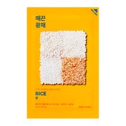 Holika Holika Pure Essence Mask Sheet - Rice, maseczka na bawełnianej płachcie z ekstraktem z ryżu, 20ml