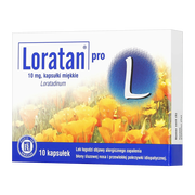 Loratan pro, 10 mg, kapsułki miękkie, 10 szt.