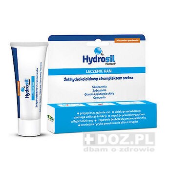 Hydrosil, leczenie ran, żel hydrokoloidowy, 20 g