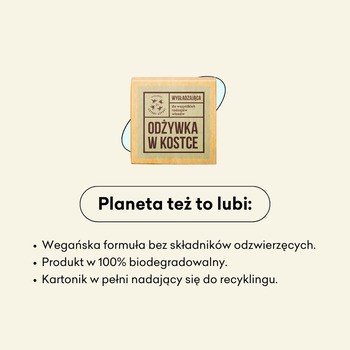 Mydlarnia 4 Szpaki, odżywka do włosów w kostce, 55 g