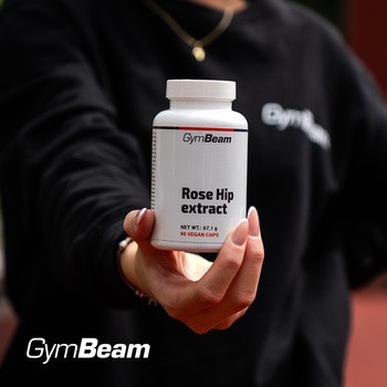 GymBeam Ekstrakt z dzikiej róży, kapsułki, 90 szt.