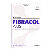 alt Fibracol Plus, opatrunek kolagenowy z alginianem, 10,2 cm x 11,1 cm, 1 szt. (z opakowania 12 sztuk)