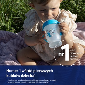 Canpol Lovi Sippy Master, kubek niekapek, Buddy Bear, 250 ml, 1 szt.