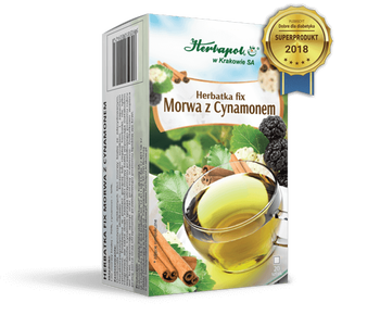 Herbapol Kraków, herbatka fix morwa z cynamonem, 20 x 2 g