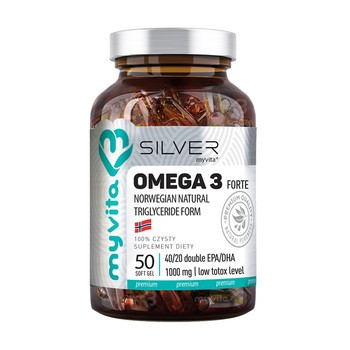 MyVita Omega 3 Forte, kapsułki, 50 szt.