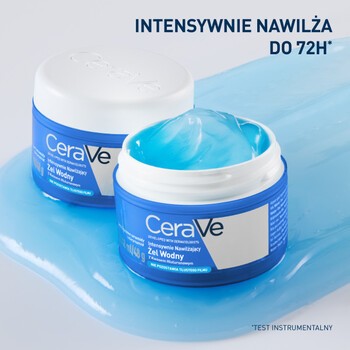 CeraVe, intensywnie nawilżający żel wodny z kwasem hialuronowym, 48 ml