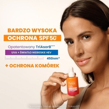 Avene Eau Thermale Ultra Serum, serum natychmiastowo wypełniające, SPF 50+, 30 ml