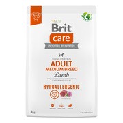Brit Care Dog Hypoallergenic Adult Medium Breed, hipoalergiczna karma dla dorosłych psów średnich ras, jagnięcina i ryż, 3 kg https://azcdn.doz.pl/image/d/product/9372b3bb-scale-180x180.png