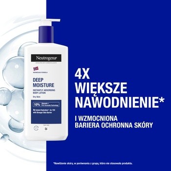 Neutrogena Formuła Norweska, głęboko nawilżający balsam do ciała, 400 ml