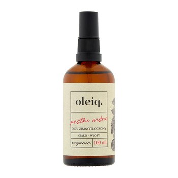 Oleiq, olej z pestek wiśni, 100 ml