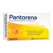 Pantorena, 20 mg, tabletki dojelitowe, 14 szt        