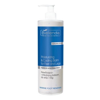 Bielenda Marine Foot Renewal, nawilżająco-chłodzący balsam do stóp i nóg, 500 ml