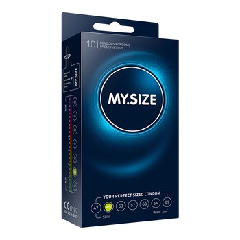 MY.SIZE, prezerwatywy, rozmiar 49 mm, 10 szt.