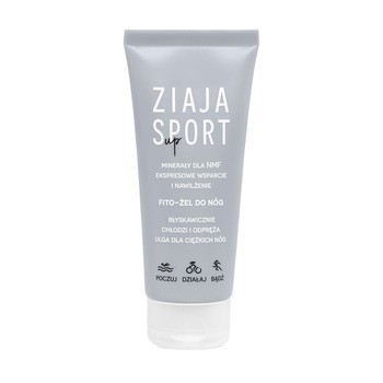 Ziaja Sport up minerały dla NMF, fito-żel do nóg, 100 ml