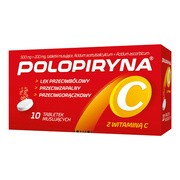 Polopiryna C, tabletki musujące, 10 szt.