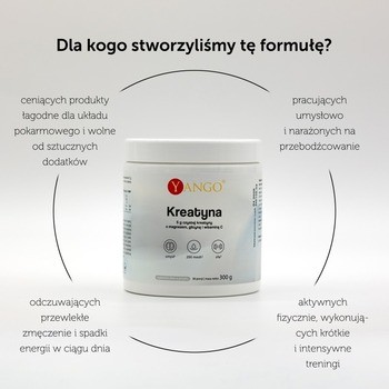 Yango Kreatyna, proszek, 300 g