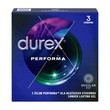 Durex Performa, prezerwatywy ze środkiem nawilżającym, 3 szt.