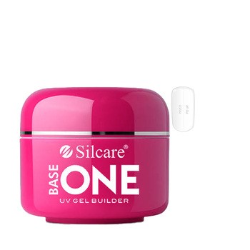 Silcare, Base One Clear, żel UV budujący do paznokci, 15 g