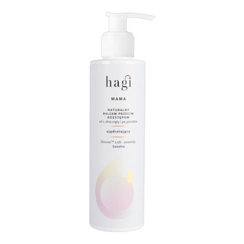 Hagi Mama, balsam przeciw rozstępom od 1 dnia ciąży i po porodzie, 200 ml