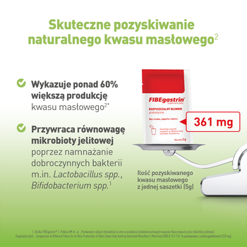 FIBEgastrin, proszek, saszetki, 15 szt.