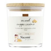 Nacomi Fragrances, sweet cappuccino, świeca sojowa, 140 g        