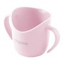 BabyOno Flow, ergonomiczny kubek treningowy dla dzieci, różowy, 1 szt.