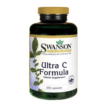Swanson Ultra C Formula, kapsułki, 250 szt.