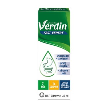 Verdin Fast Expert, krople, 30 ml