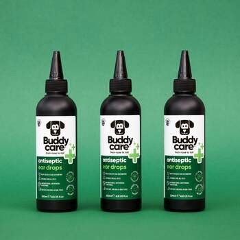 Buddycare, krople antyseptyczne do uszu dla zwierząt, 200 ml