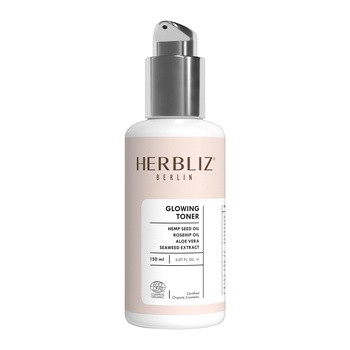 Herbliz Glowing Toner, tonik rozświetlający, 150 ml