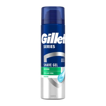Gillette Series Sensitive, żel do golenia, 200 ml