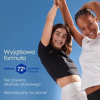 Nivea Black&White Invisible Fresh, antyperspirant, 250 ml