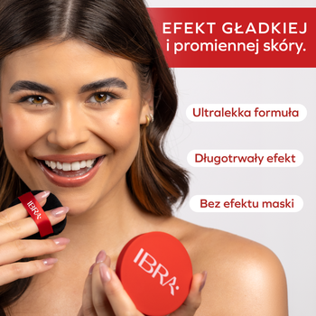 Ibra, sypki puder transparentny, nr 1, 12 g