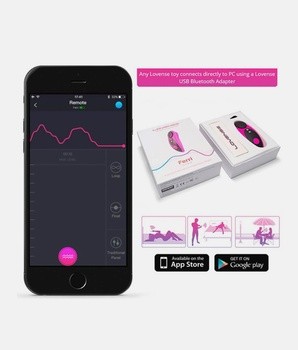 Lovense Ferri, bezdotykowy wibrator sterowany aplikacją, 1 szt.