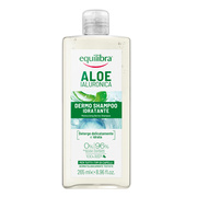 Equilibra, szampon nawilżający, aloes i kwas hialuronowy, 265 ml