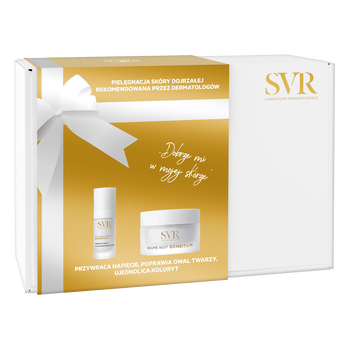 Zestaw SVR, Densitum Baume Nuit, bogaty krem przeciwzmarszczkowy, 50 ml + Densitium Contour Des Yeux, krem na kontur oka, 15 ml