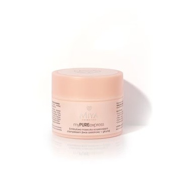 Miya Cosmetics myPUREexpress, 5-minutowa maseczka oczyszczająca z kompleksem [5% kwas azelainowy + glicyna], 50 g