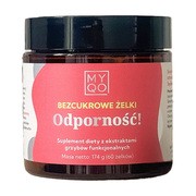 MYQO Bezcukrowe żelki Odporność!, żelki z ekstraktami z grzybów, 60 szt. https://azcdn.doz.pl/image/d/product/7186ab29-scale-180x180.png