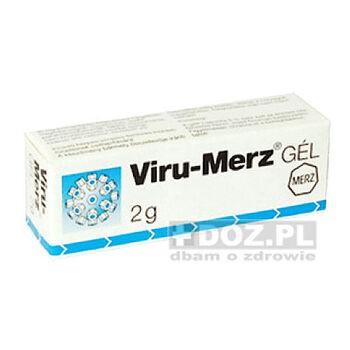 Viru-Merz, 1% żel, (10 mg / g), 2 g