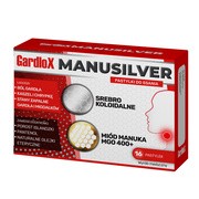 Gardlox Manusilver, pastylki do ssania, 16 szt.