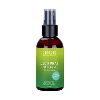Benecos Natural, naturalny dezodorant w sprayu z organicznym aloesem, 75 ml