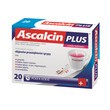 Ascalcin Plus o smaku malinowym, proszek musujący w saszetkach, 20 szt.