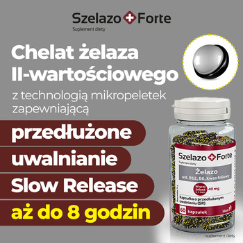 Szelazo + Forte, kapsułki o przedłużonym uwalnianiu, 60 szt.